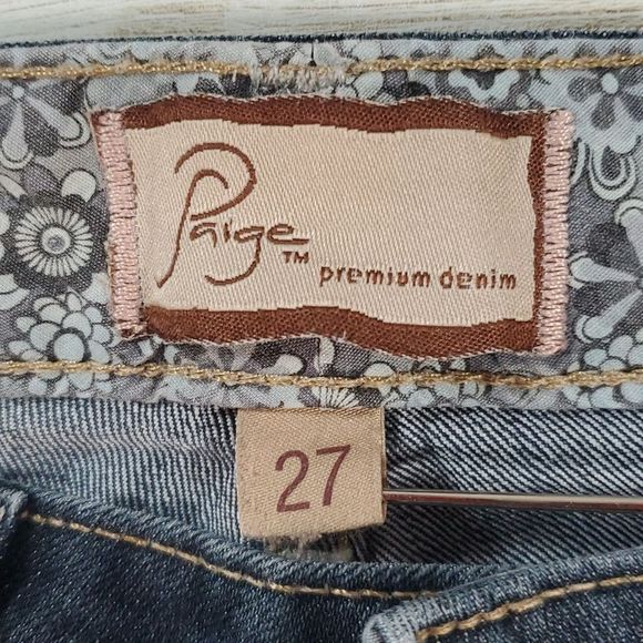 |‎ Paige | Low Rise Canyon Boot Jeans Size 27 - Picture 8 of 15
